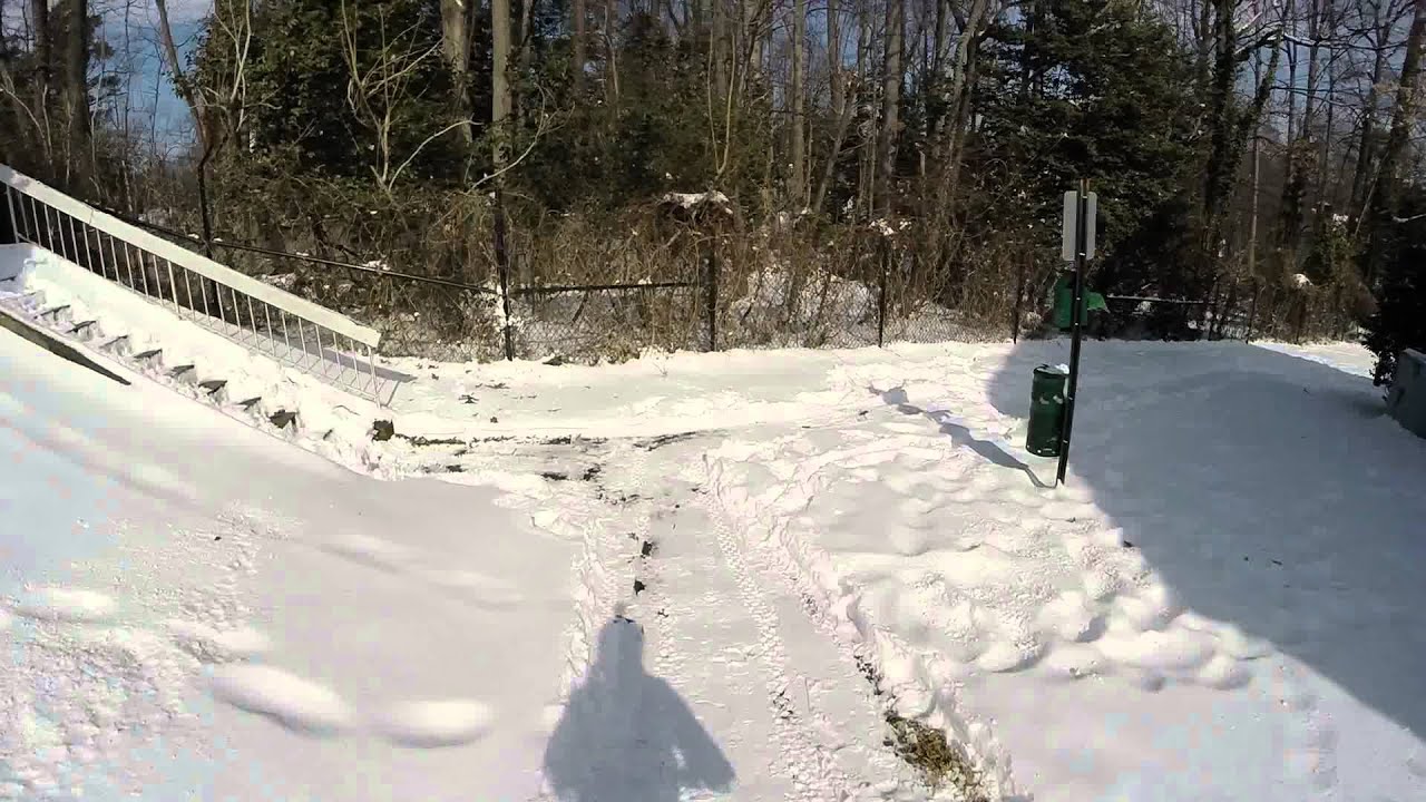 RVA MTB URBAN MTB IN SNOW 2015 GOPRO HD 1080P