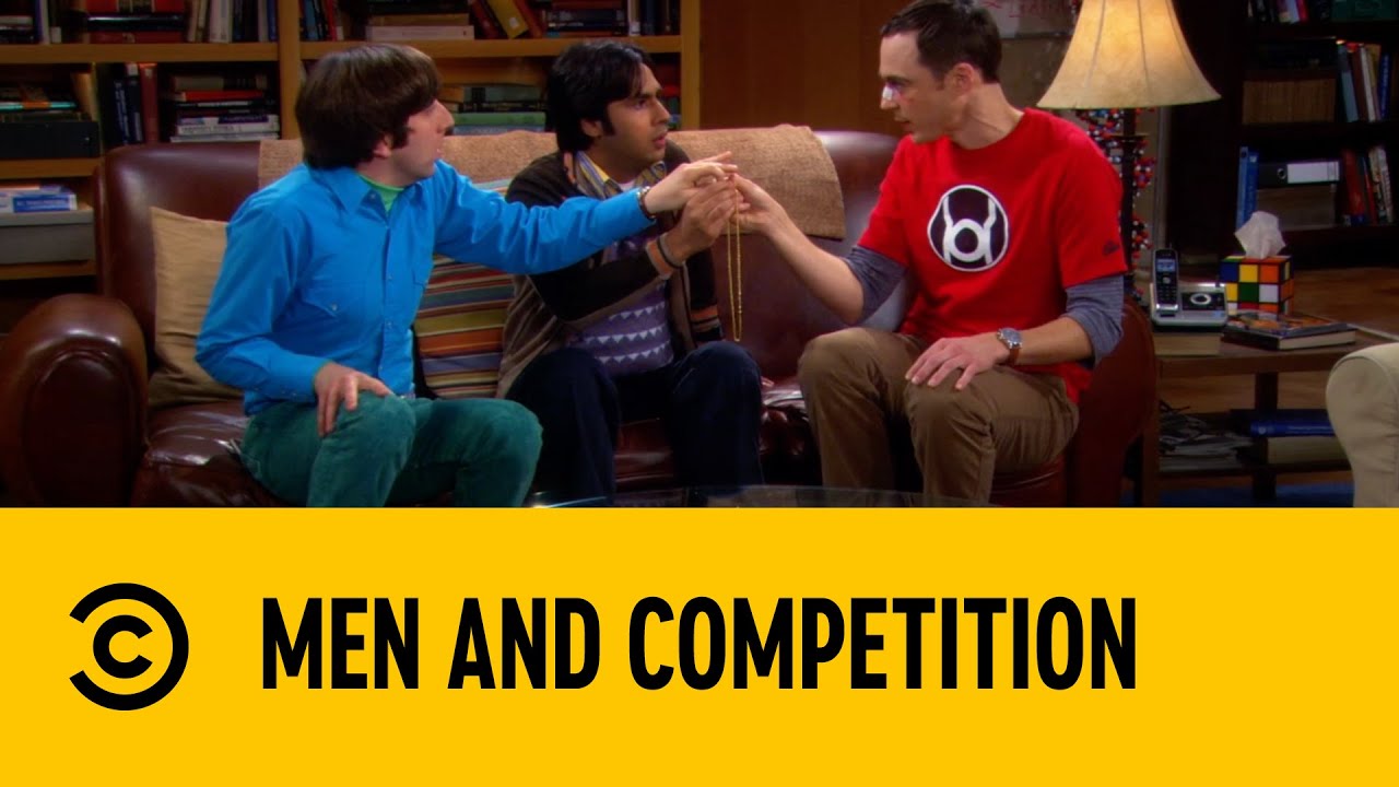 Men And Competition | The Big Bang Theory | Comedy Central Africa