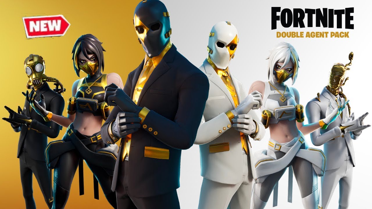 NEW Double Agent Pack Gameplay In Fortnite
