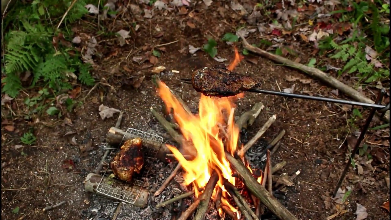 Zebra pot, Squirrel cooker and a grill