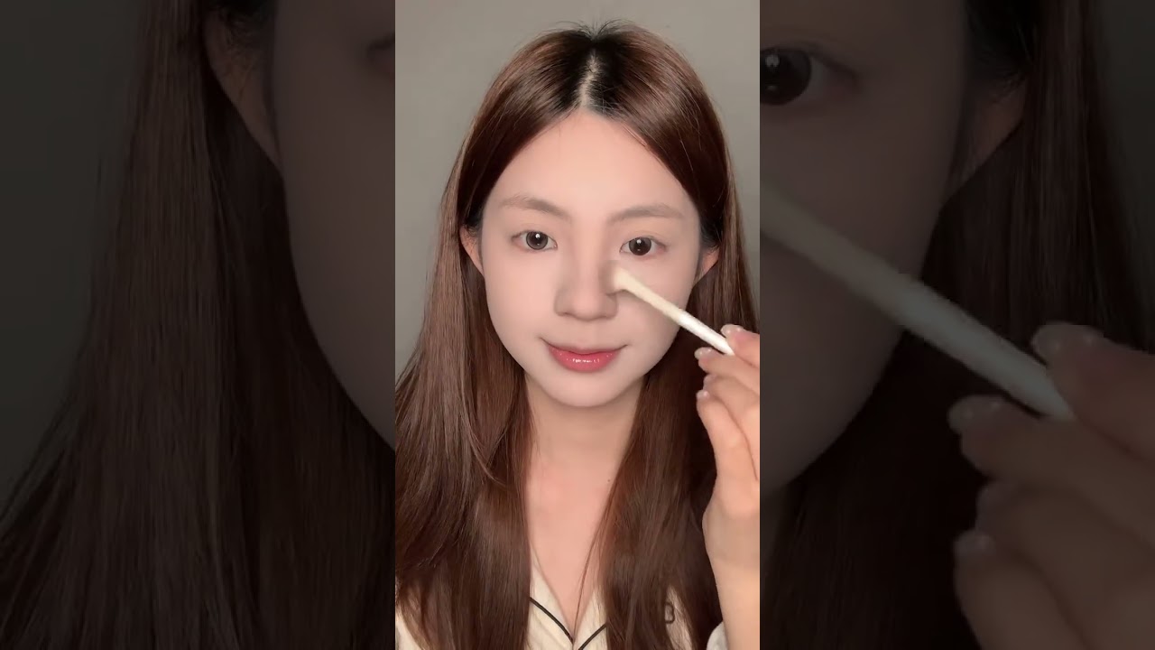 Here comes the makeup teacher Blunt looks try this Asian Korean makeup 