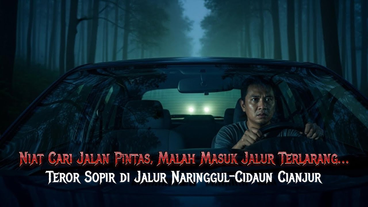 Malam Itu Saya Salah Pilih Jalan!!!Teror Sopir di Jalur Naringgul–Cidaun Cianjur....