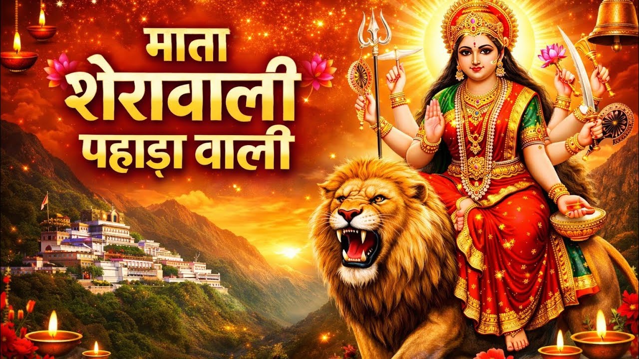 माता शेरावाली पहाड़ा वाली Jai Mata Di Mata Rani Bhajan Mata Vaishno Devi Bhakti Song @ajaykumar9844 