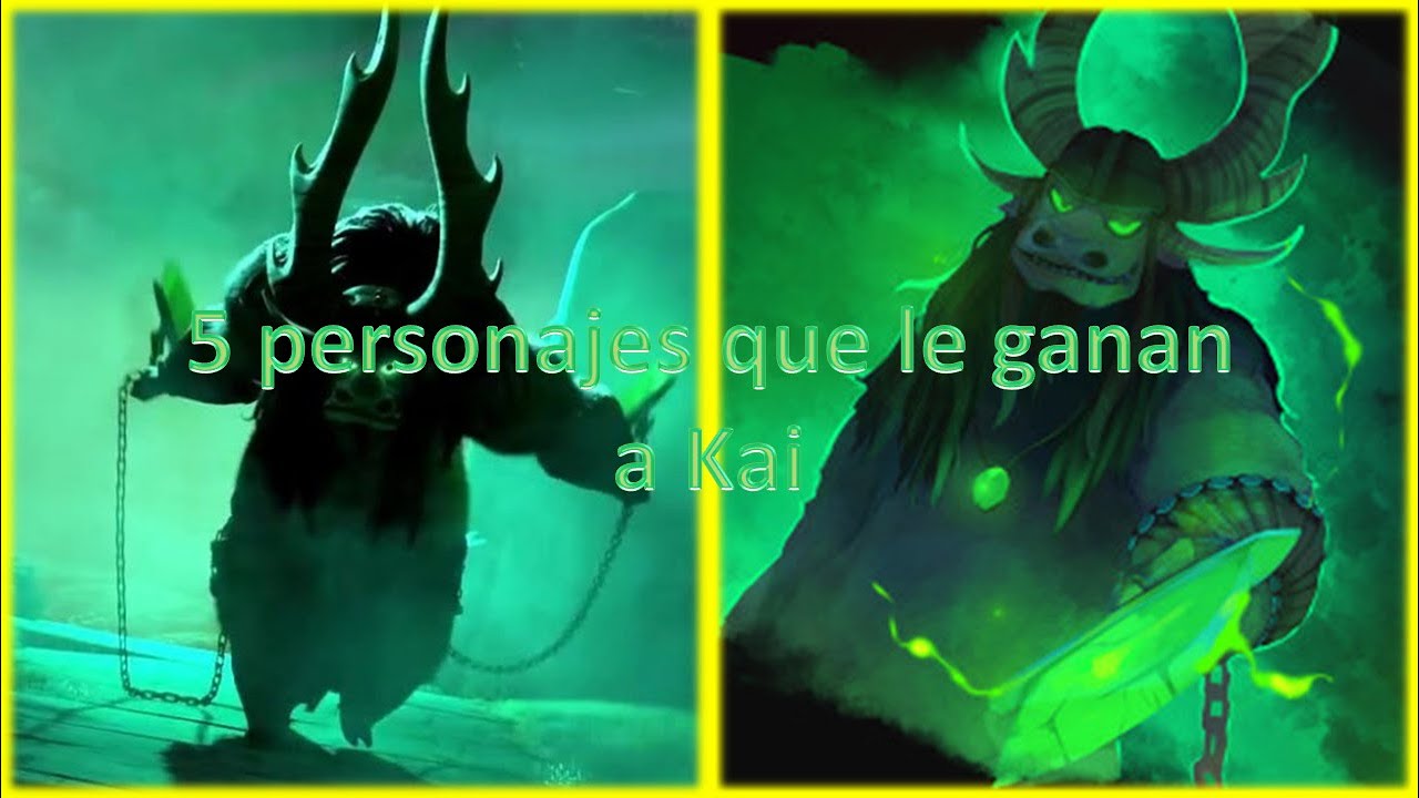 Cinco Personajes que le Ganan a Kai