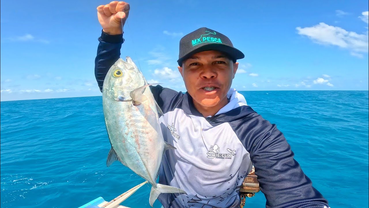 ESSA ISCA É FATAL - PESCA EM ALTO MAR ( DIEGO PESCADOR AMADOR)