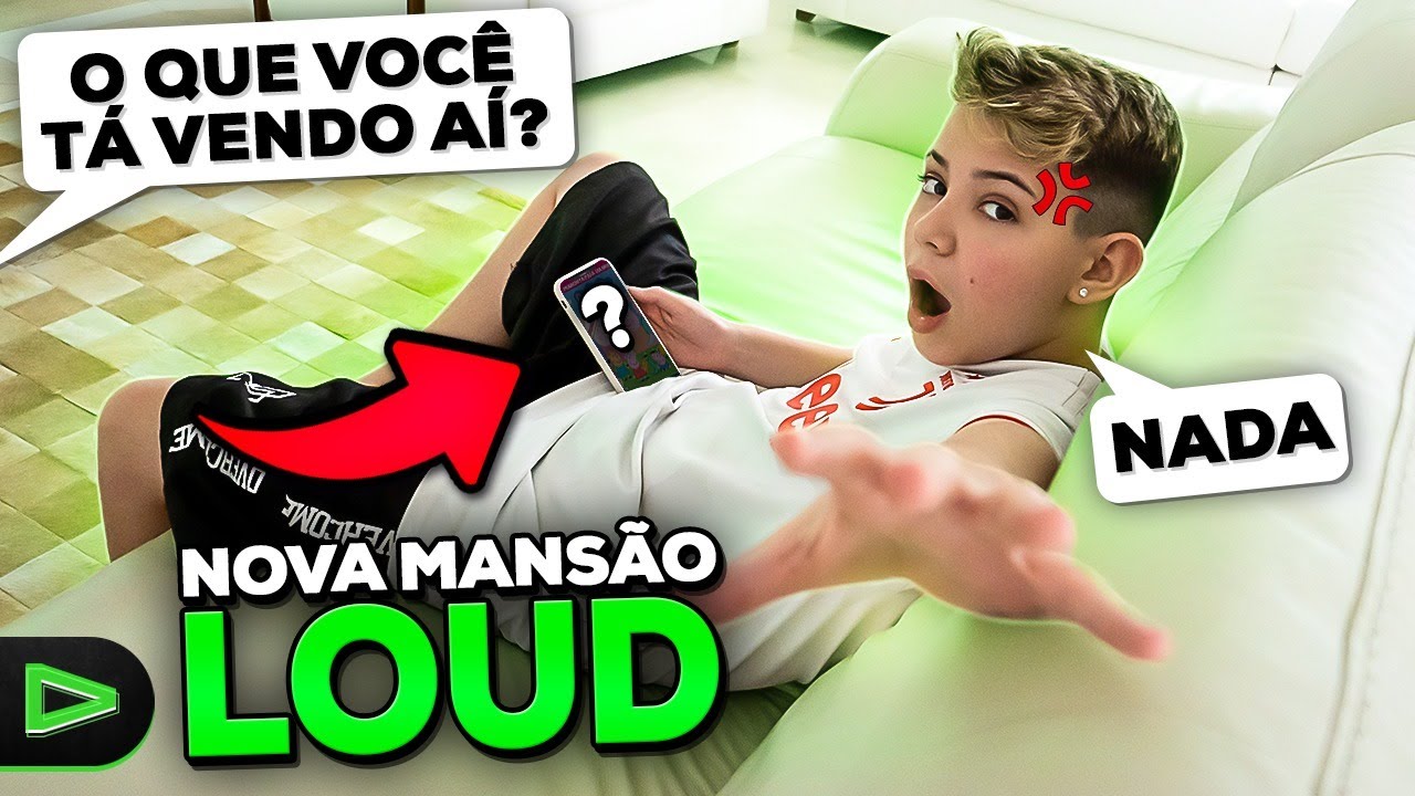 PEGUEI O THURZIN NO FLAGRA NA NOVA MANSÃO DA LOUD!!
