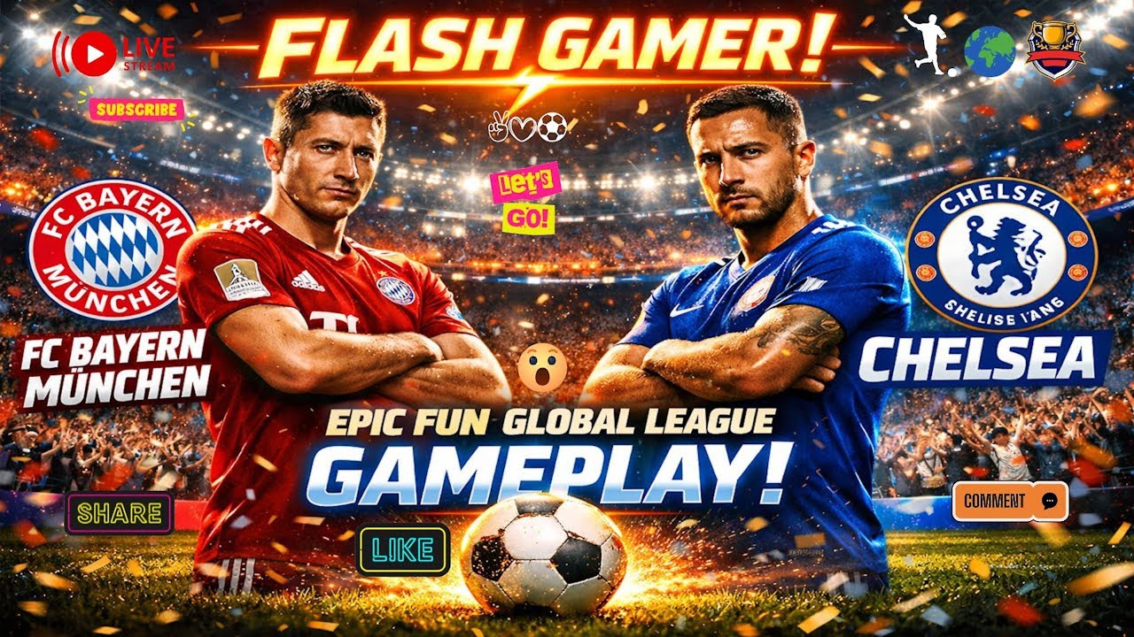 🕹️ Flash Global League Championship Fc Bayern Munchen Vs Chelsea!! #Fifa23 #Golazos #Fifa #League