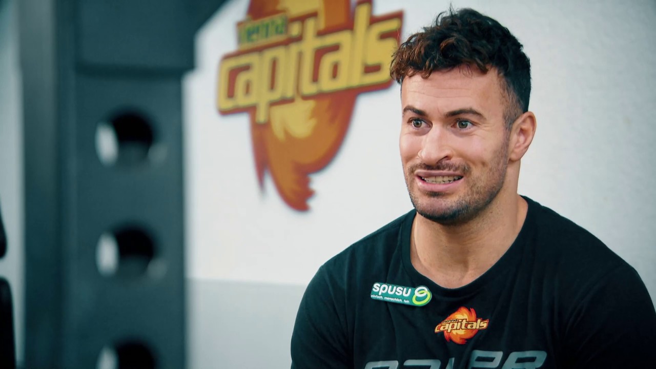 Zu Besuch im Kraftraum: Capitals-Kapitän Raffael Rotter im Interview