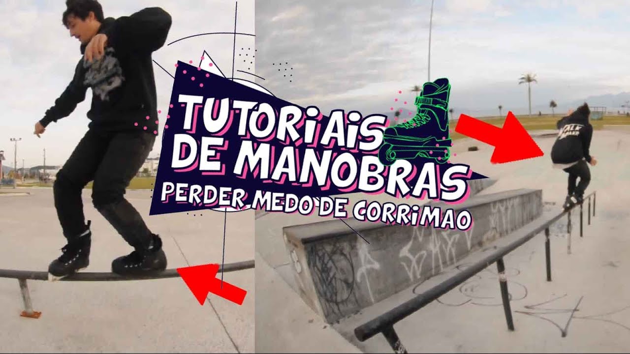 Como perder medo de mandar manobras em corrimão?