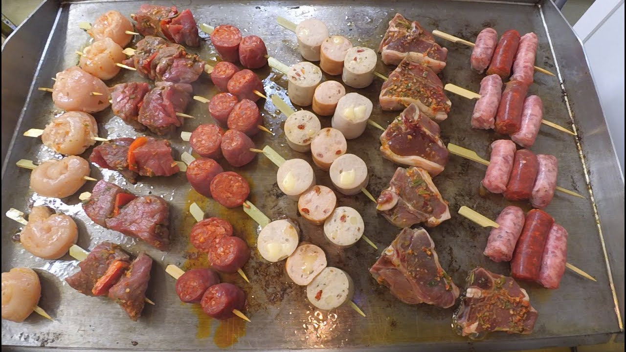 La Parrillada de l'été à la plancha