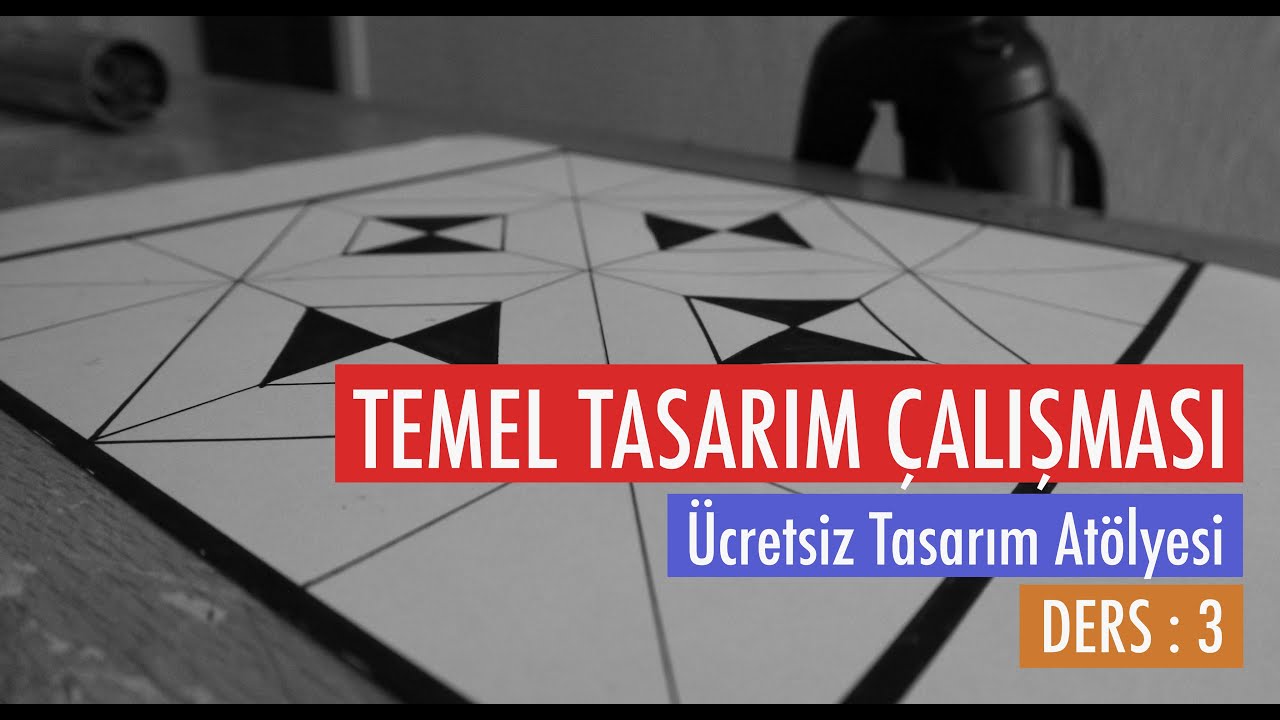 #EVDEKAL Temel Tasarım Atölyesi - Ücretsiz Tasarım Atölyesi