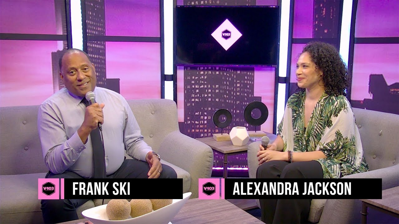 Singer Alexandra Jackson, Daughter of Famed Atlanta Mayor, Speaks and Sings to Frank Ski