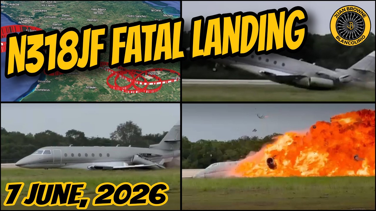 N318JF G200: Аварийная посадка со смертельным исходом в Ла-Романе, 7 июня 2026 г.