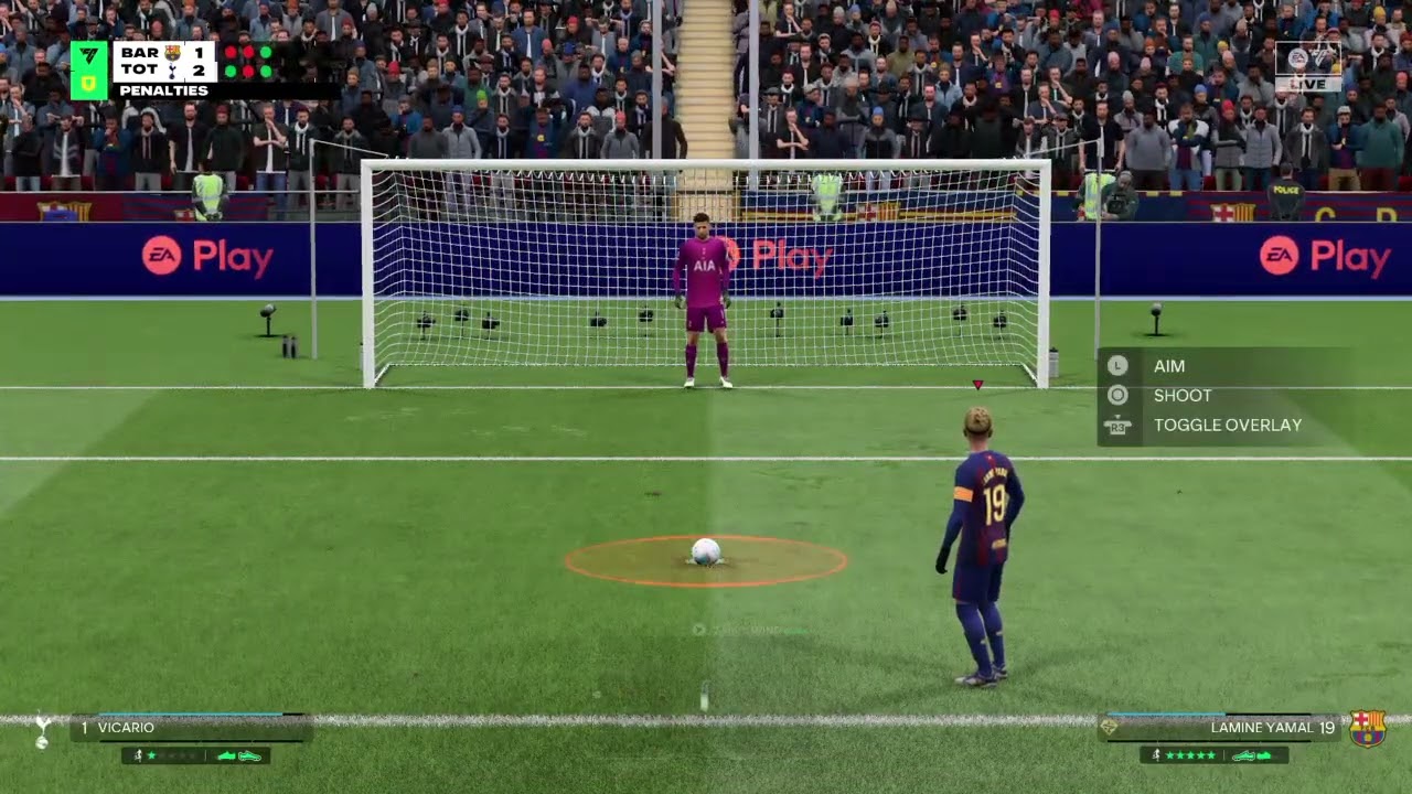 Barcelona vs Spurs Penalties PS4 @marcoluque1360