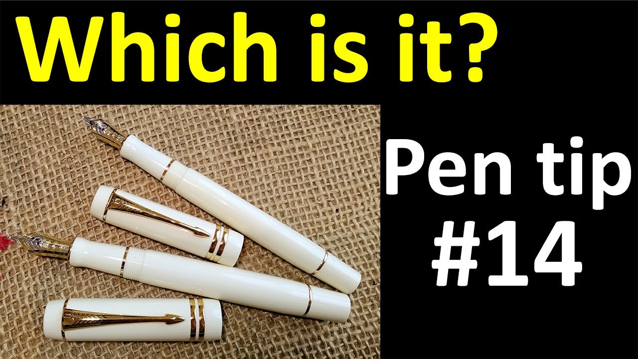 Pen tip #14 - Tell apart Parker International vs Centennial Duofold