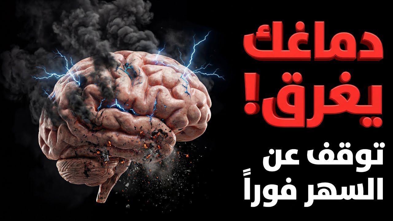 احذر! السهر يدمر دماغك حرفياً.. شاهد ما يحدث وأنت نائم 🧠⚠️