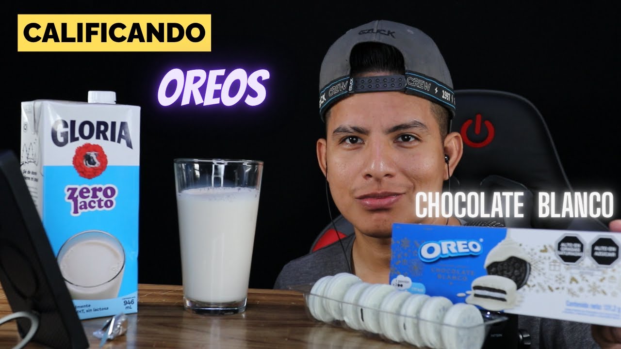 CALIFICANDO OREOS CON CHOCOLATE BLANCO - ASMR