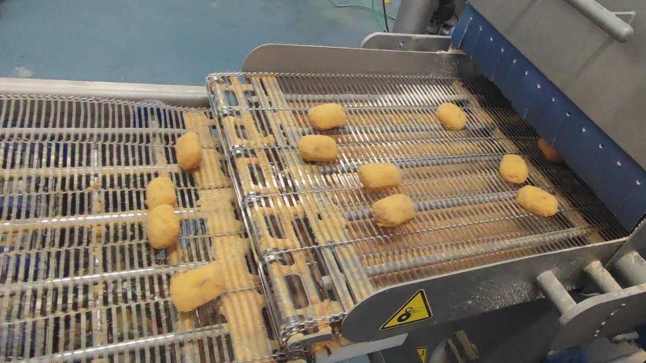 🥔Así se hacen 200.000 croquetas al día😍 Vídeo express😬🤣
