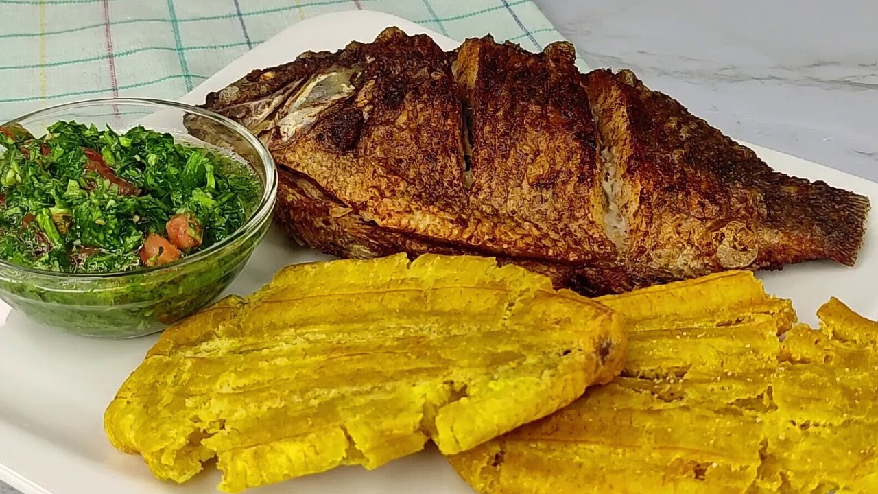 Tasty Tilapia fish and Green Plantain Recipe* Navinas kitchen