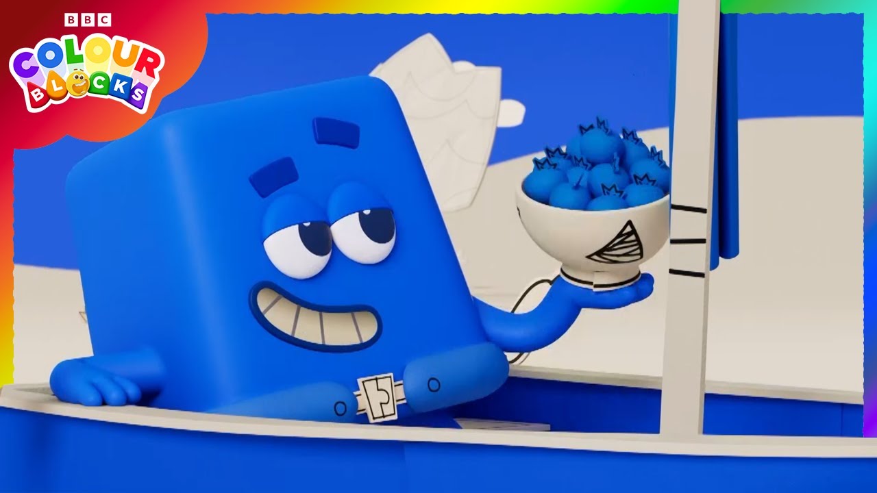 Colourblock Blue's Boat Adventures 🛥️ | Learn Colours | @colourblocks