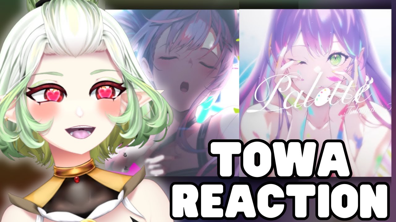 HER VOICE IS BEAUTIFUL!! | VTuber react | Hololive Tokoyami Towa | Palette/常闇トワ, -ERROR/常闇トワ(cover)