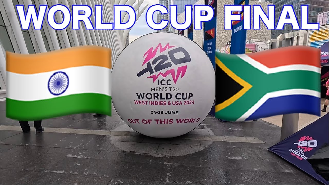 🇮🇳India vs South Africa 🇿🇦- ICC Men’s T20 Cricket World Cup Final 2024 - Winning Moments (6/29/2024)