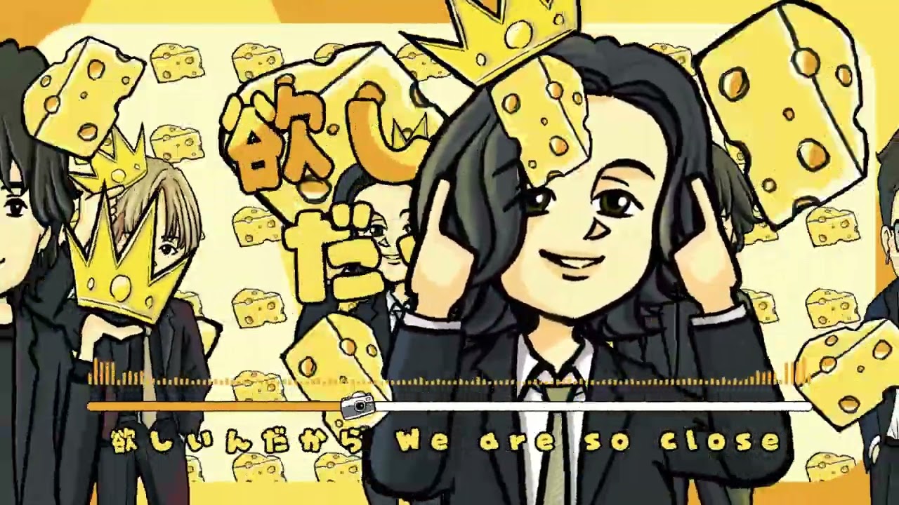 CROWN HEAD / 4th Digital Single「Cheese」lyric Video