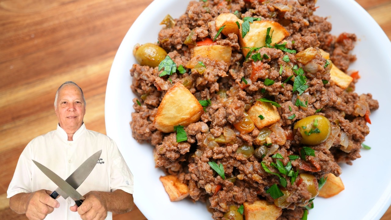 Picadillo de Res a la Habanera