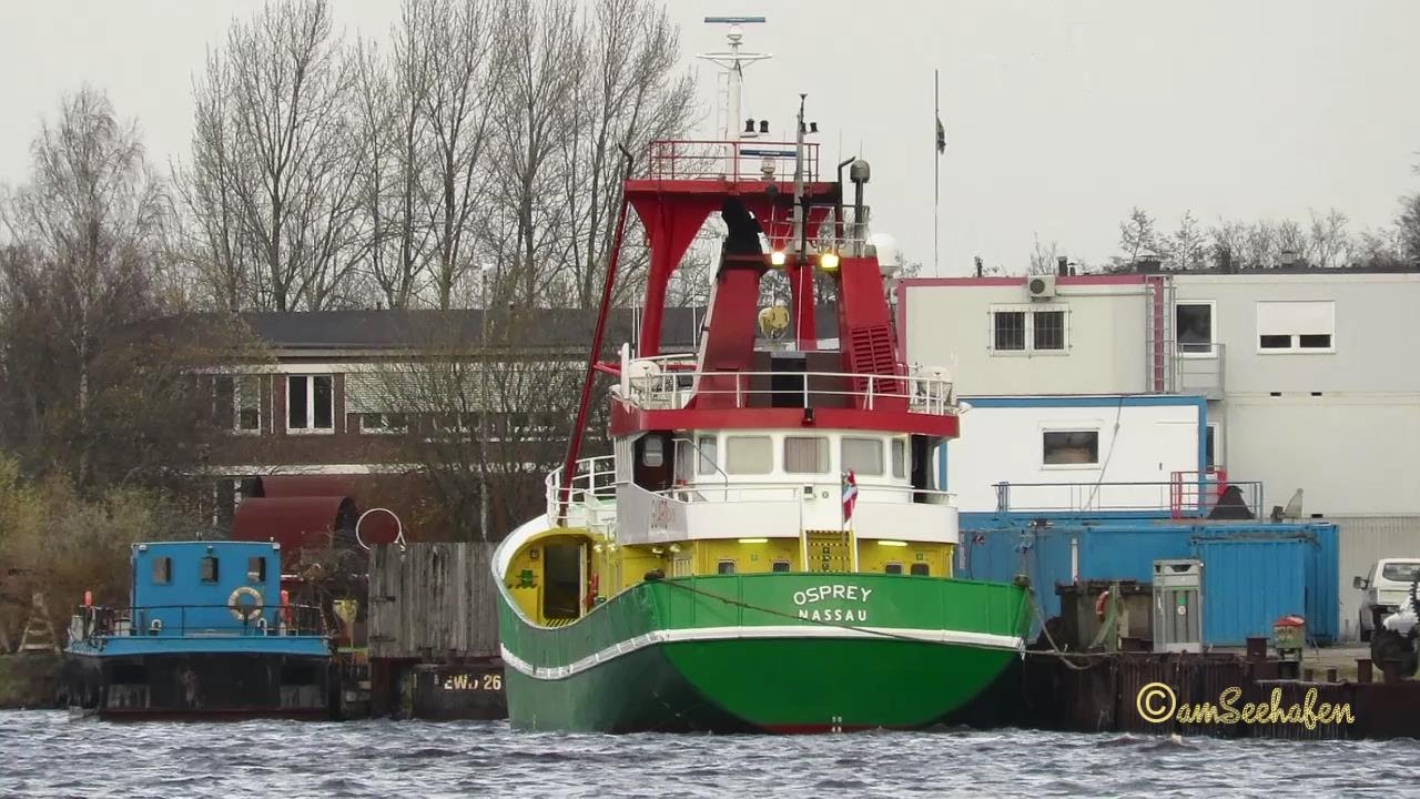 OSPREY C6CH5 IMO 8402694 Emden offshore utility vessel BJ 1984