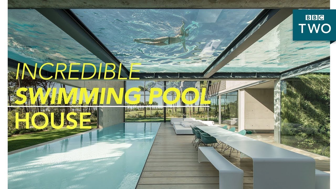 Inside the luxury two swimming pool house - World's Most Extraordinary Homes - BBC