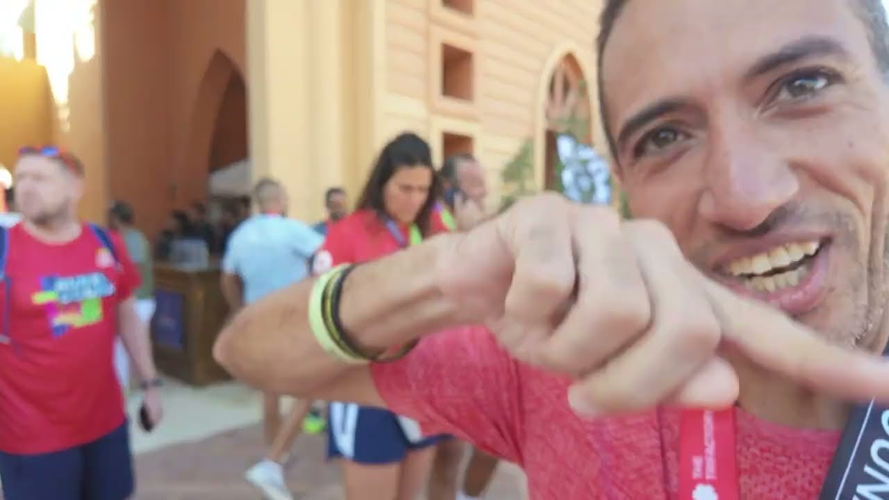 فلوج نصف ماراثون الجونة 2025 - EL Gouna Half Marathon Vlog