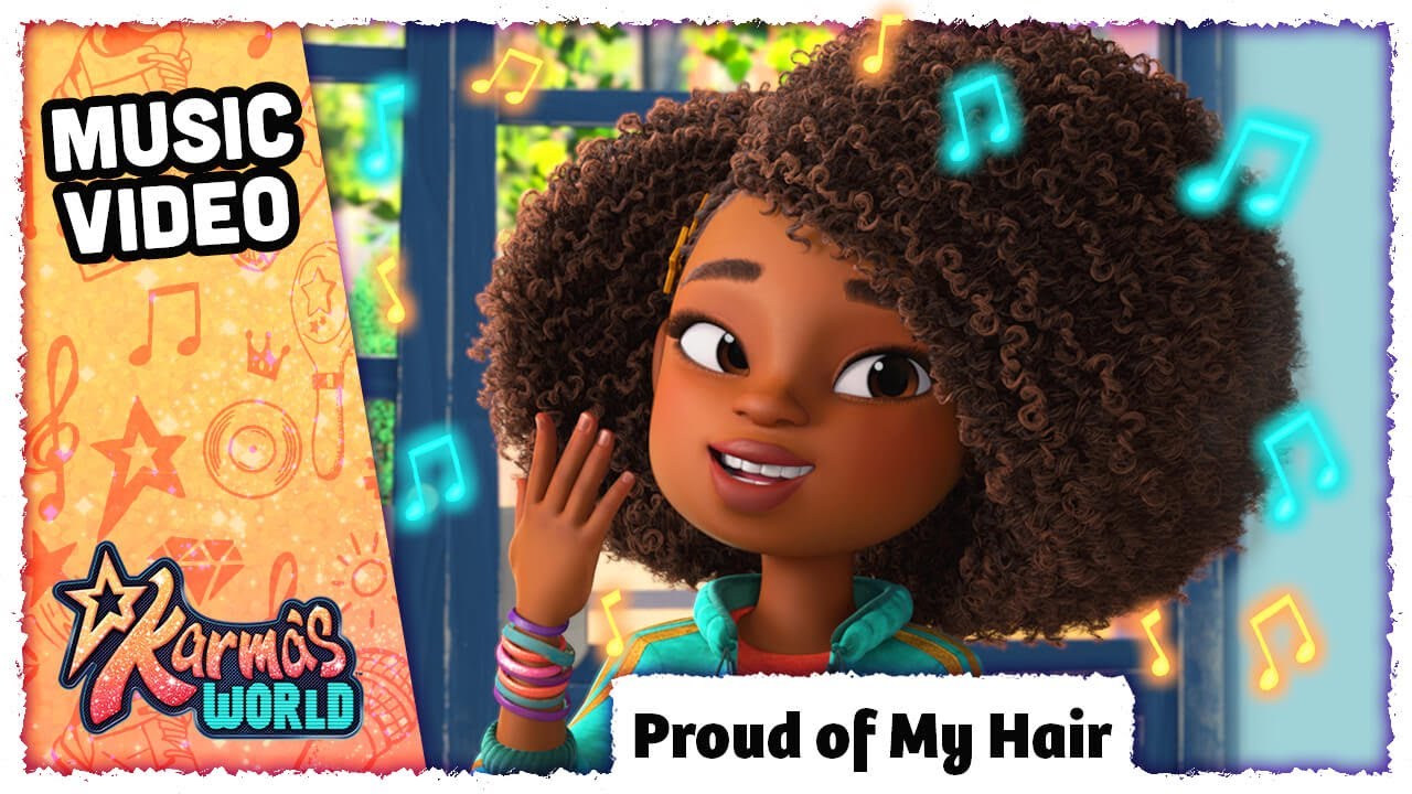 Proud of My Hair 🎶 Music Video 🎶 Karma's World | Netflix