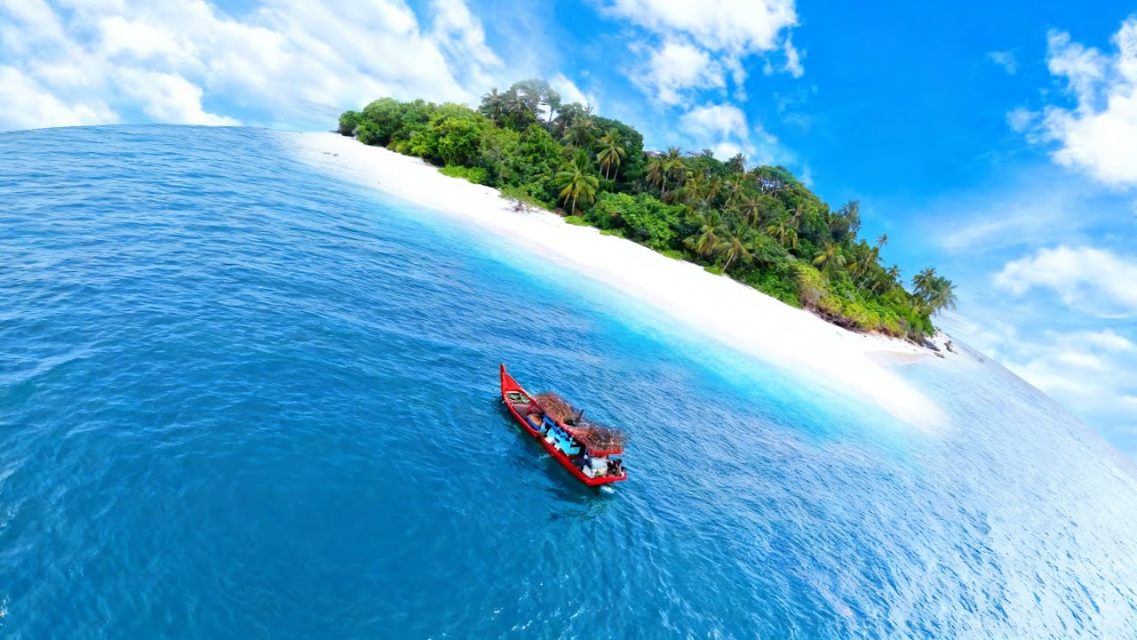 Pulau Misterius, Tidak Berpenduduk Tapi Banyak Pohon Kelapa, Ini PARIAMAN bukan PULAU SUMATERA