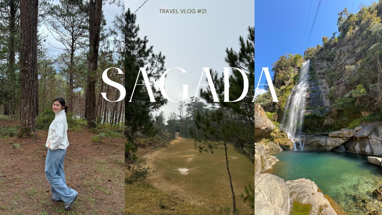 sagada vlog pt. 2: hanging coffins I bomod-ok falls I sagada pottery + good eats ˚˖𓍢ִ໋🍃˚.⛰️⋆☁️