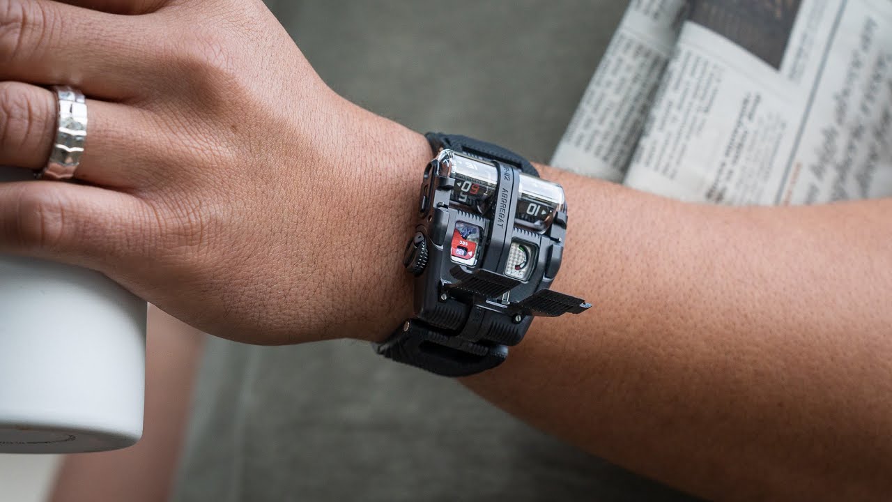 Urwerk UR-112 Aggregate Back To Black | Неделя на запястье