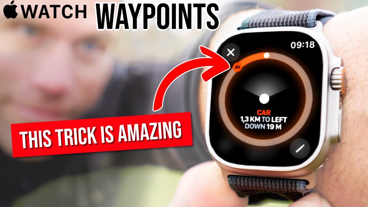 Используйте WAYPOINTS на Apple Watch — измеряйте расстояние и находите обратный путь.