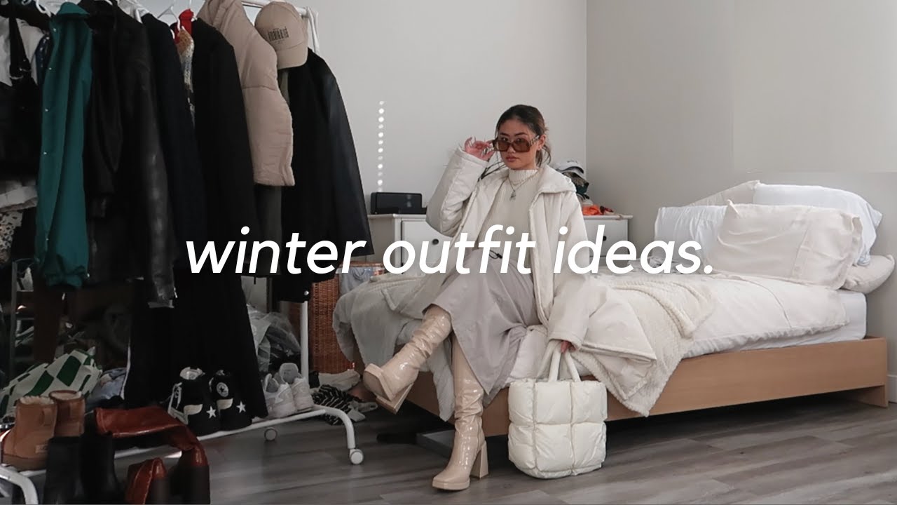 WINTER/HOLIDAY OUTFITS | cozy winter lookbook 2022