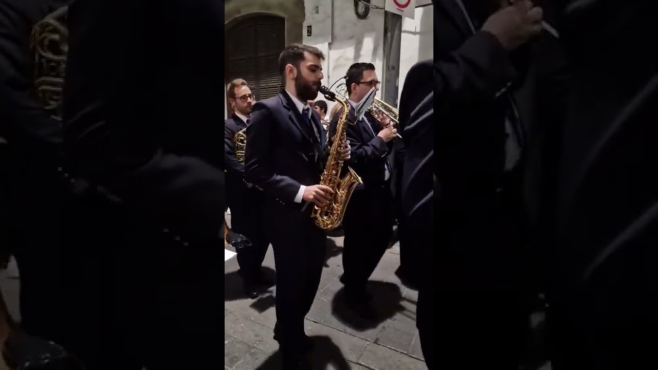 Solo de Saxo de la marcha Mi Amargura - BM Municipal de La Puebla del R&iacute;o