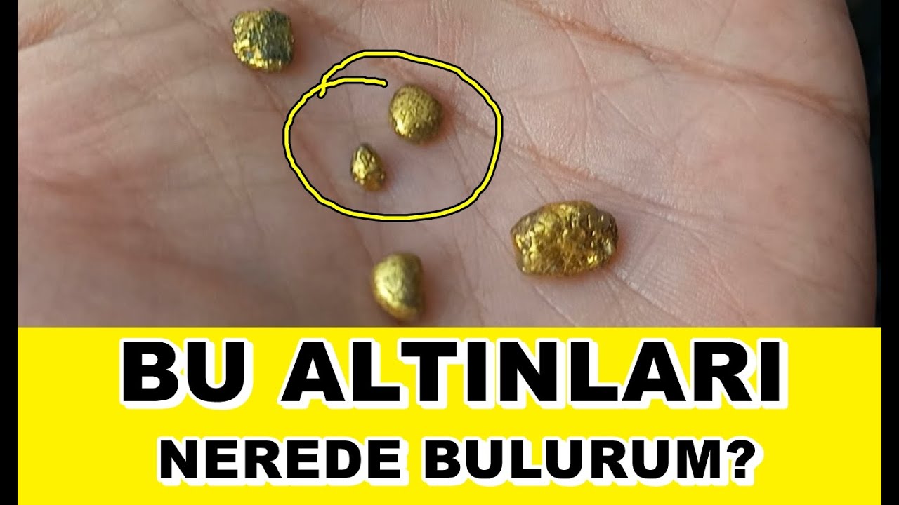 Altın Nerelerde Olur? Altın Hangi Tür Topraklarda Bulunur?