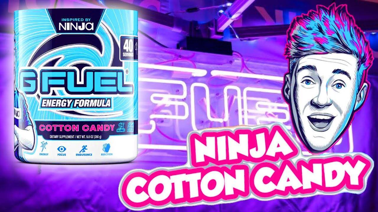 GFUEL Cotton Candy (NINJA Edition) Review: A Sweet Collaboration!