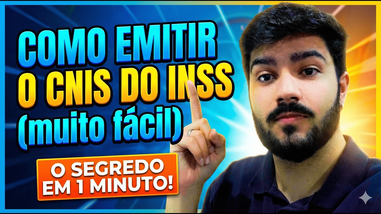 COMO Emitir o CNIS do INSS [Muito FÁCIL]