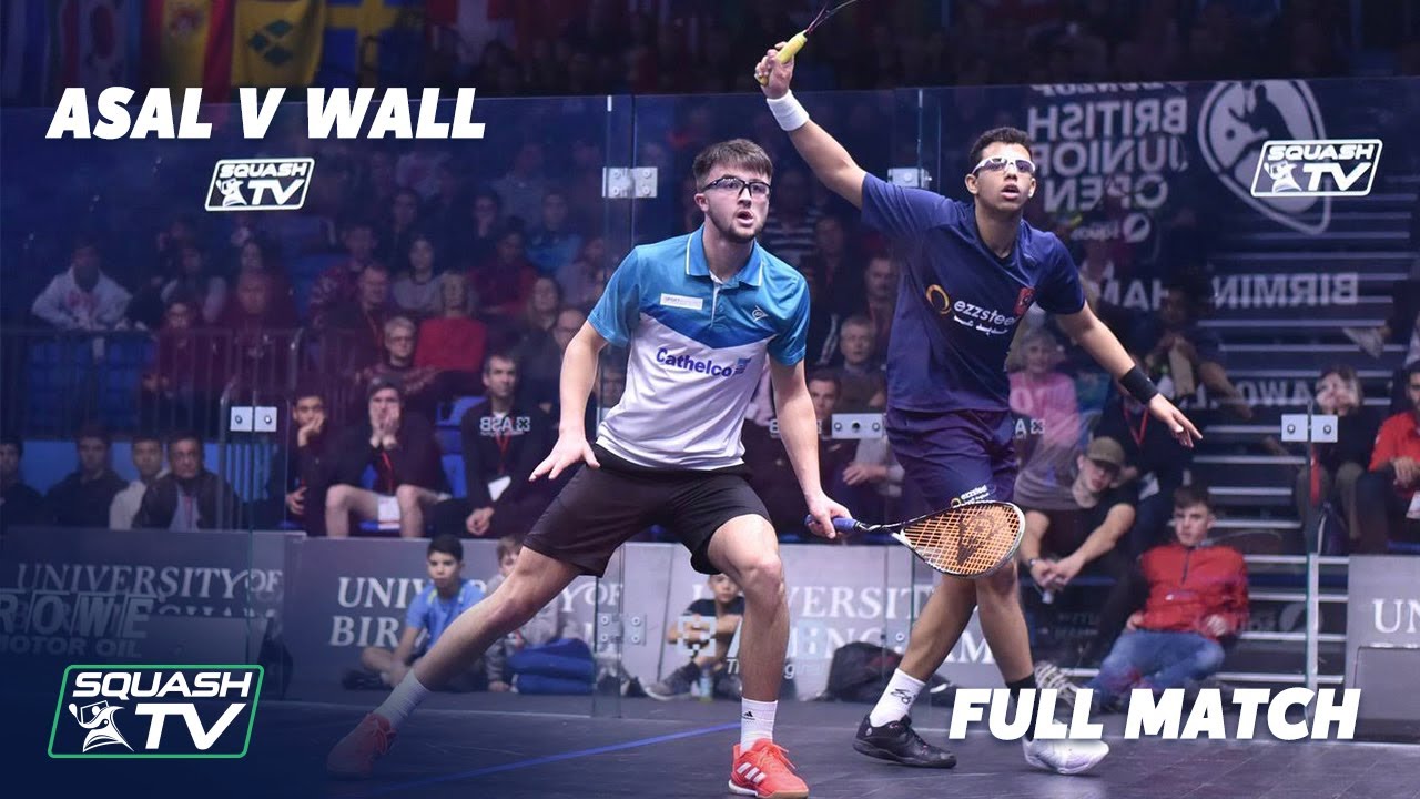 Squash: Asal v Wall - British Junior Open Rewind - 2019 U19s Final