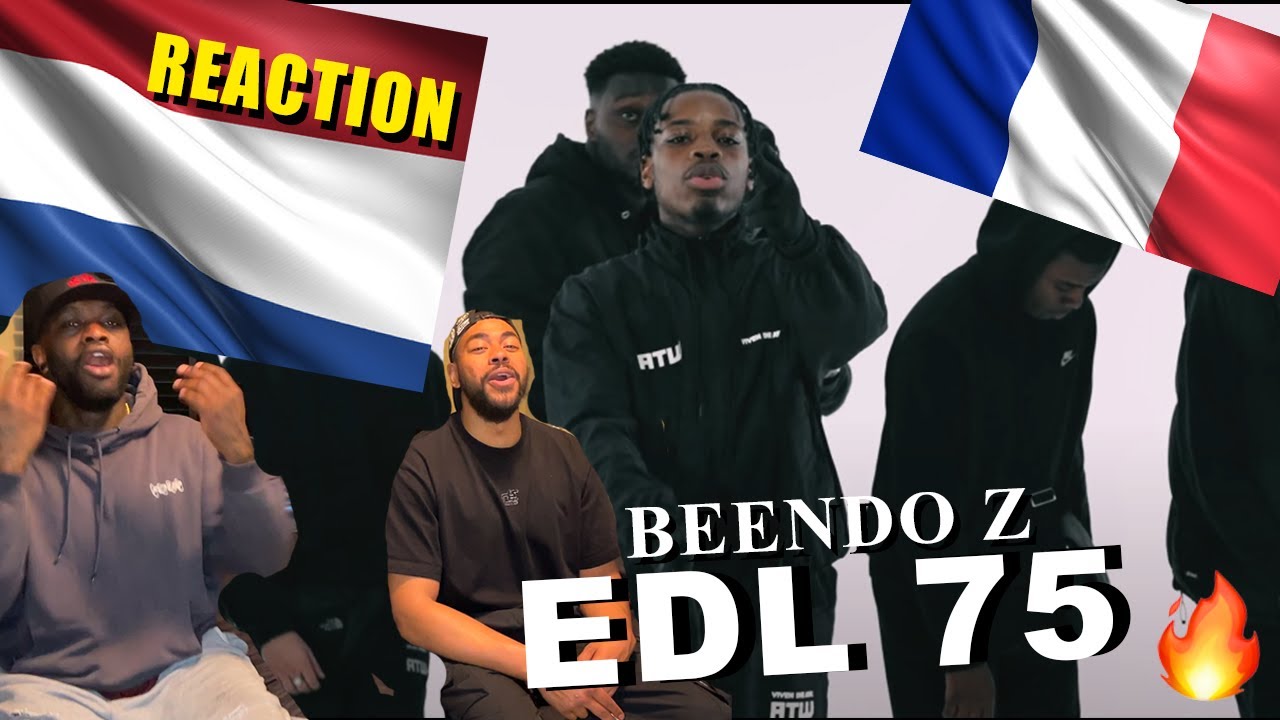 🇳🇱DUTCH REACTION TO FRENCH RAP🔥 BEENDO Z - EDL 75
