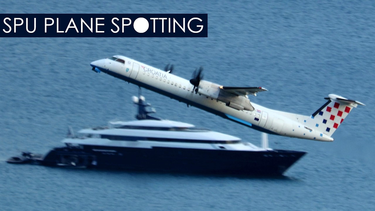 Plane Spotting From Above - Split Airport SPU/LDSP - Ep. XI