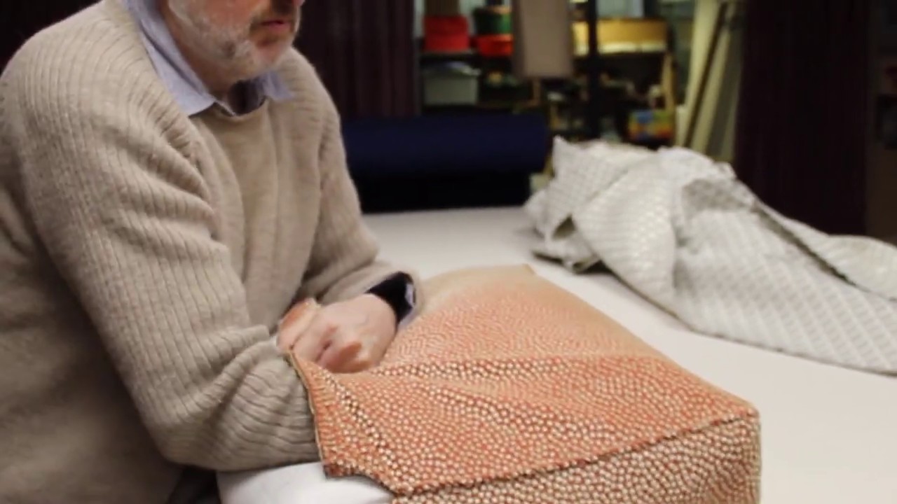 Confection d'un coussin de canapé