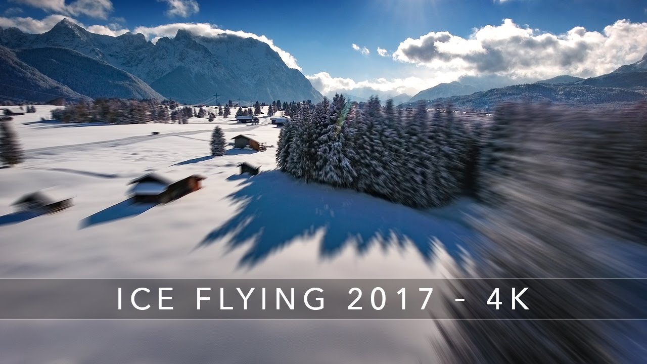 ICE FLYING 4K | DJI Phantom 4 Drone | Winter 2017