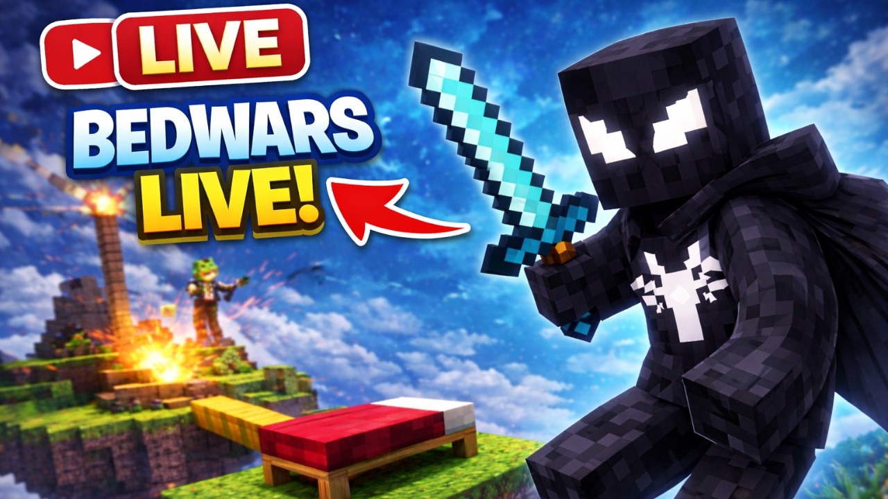 LIVE Hypixel Bedwars | Road To 100 Subs