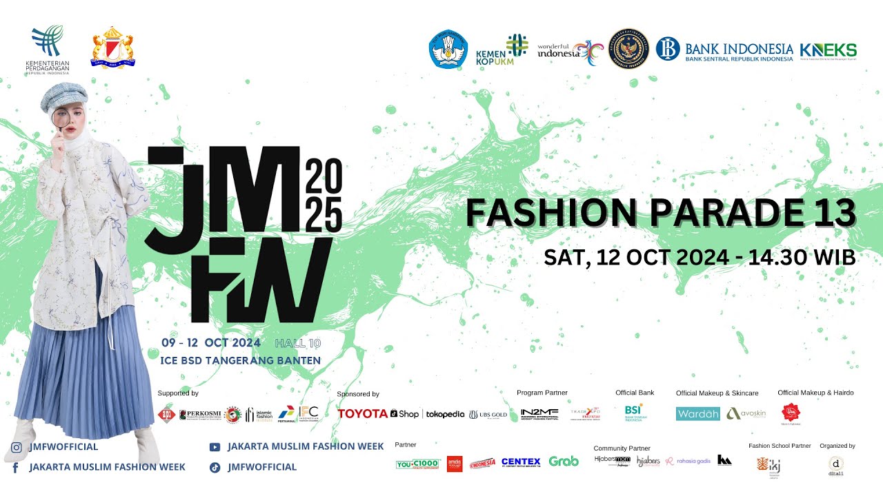 LIVE: Jakarta Muslim Fashion Week, Parade 13