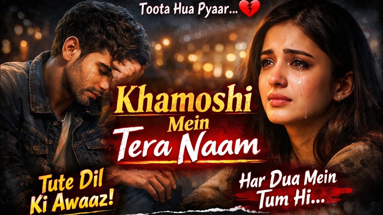 💔 Khamoshi Mein Tera Naam 😭 | Dil Tod Dene Wala Sad Song | Heart Touching #brokenheart #song 