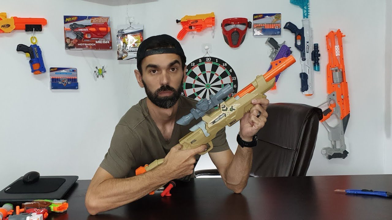 Huntsman ambush rifle blaster Review. MUST WATCH!!!